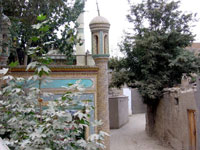 A street in Yarkand (Sache)